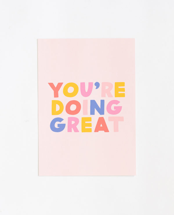 affiche-you-are-doing-great