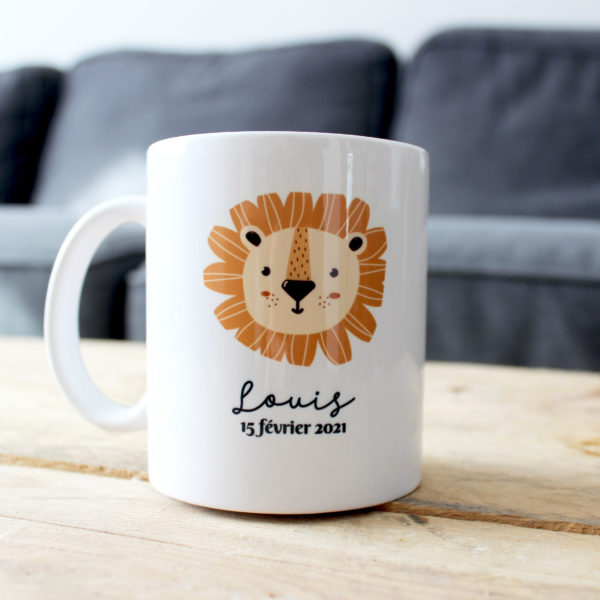 mug-lion-personnalisation