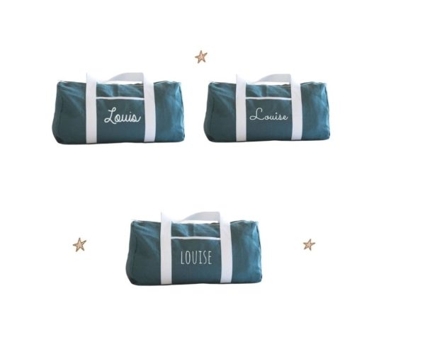 sac-week-end-personnalisé-bleu-canard