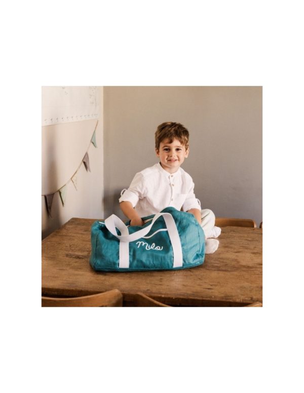 sac-week-end-personnalisé-bleu-canard