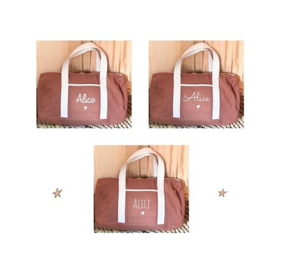 sac-week-end-personnalisé-vieux-rose