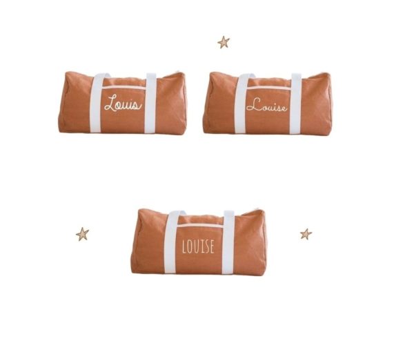 sac-week-end-terracotta-personnalisé