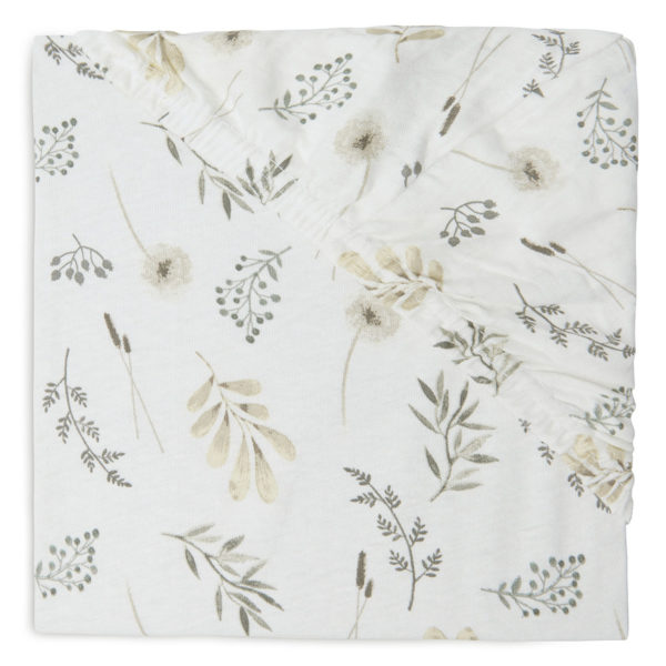 drap-housse-wild-flowers-jollein-60-120-cm