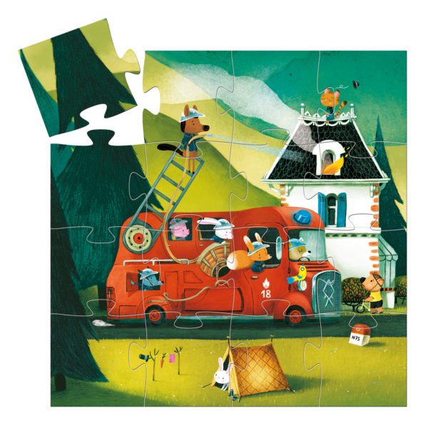 puzzle-le-camion-de-pompier-djeco