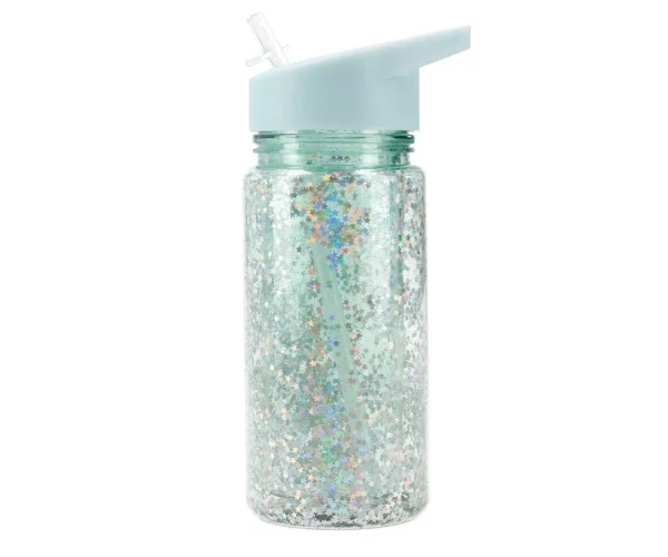 gourde-bouteille-eau-Glitter-turquoise-tutete