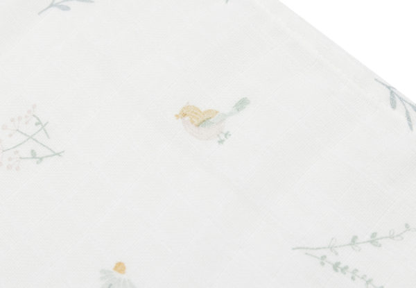 Lange-Gaze-de-Coton-115x115cm- lovely-birds-jollein-02