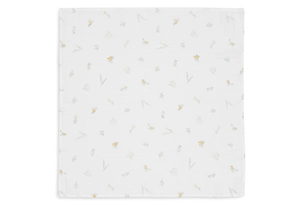 Lange-Gaze-de-Coton-115x115cm- lovely-birds-jollein