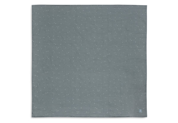 Lange-Gaze-de-Coton-115x115cm- twinkling-sea-green-jollein