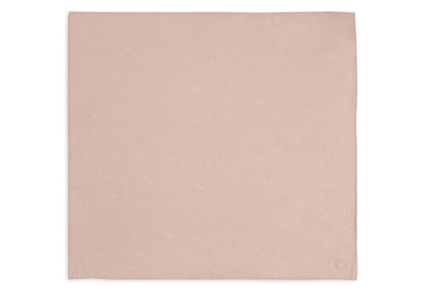 Lange-Gaze-de-Coton-115x115cm- twinkling-wild-rose-jollein