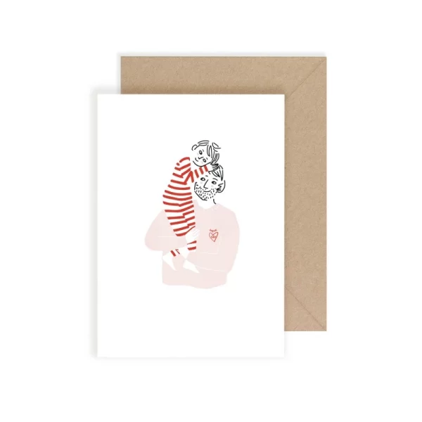 carte-super-dad-calin-garcon