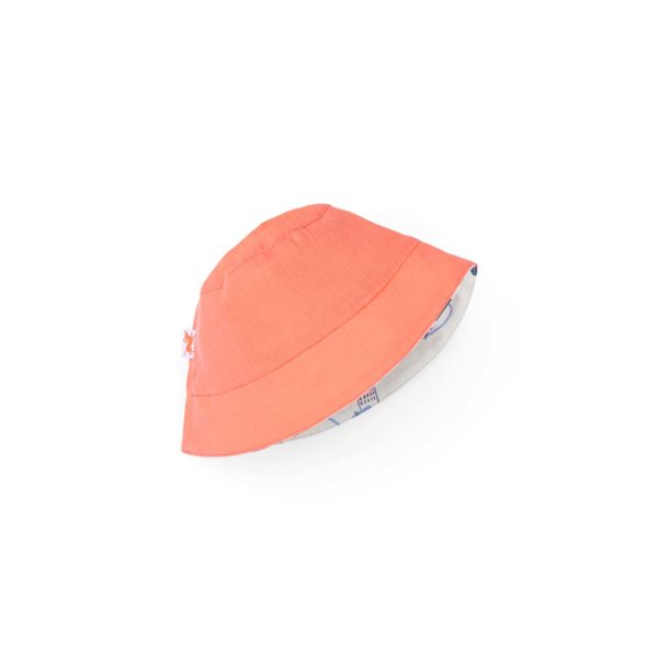 Chapeau-bob-corail-Lys-moulin-roty