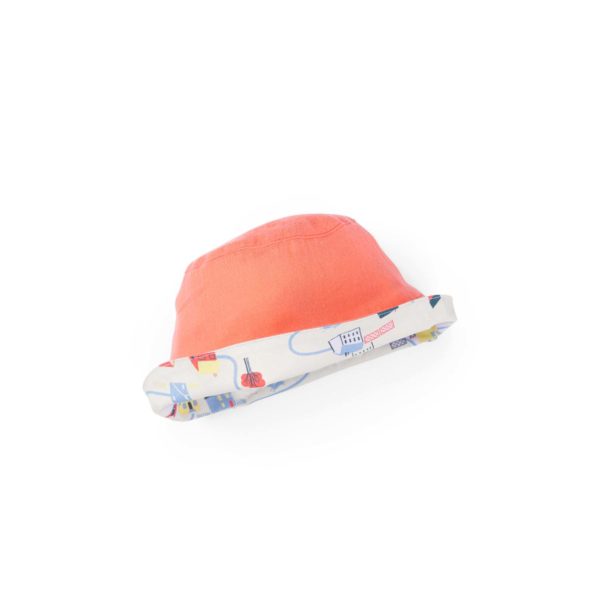 Chapeau-bob-corail-Lys-moulin-roty
