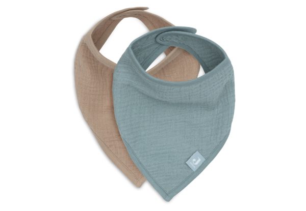 Bavoir-Bandana-sea-green-biscuit-jollein_1