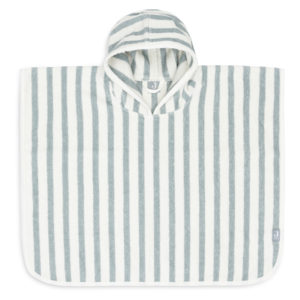 Poncho-de-bain-Éponge-Stripe-Sea-Green-jollein