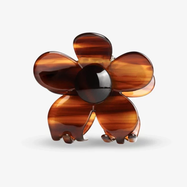 Pince-à-cheveux-Bloom-mocha-sasstie
