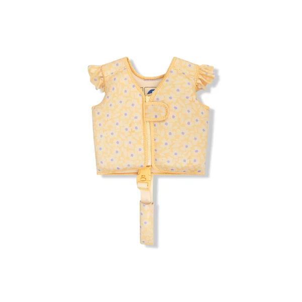 gilet-natation-fleuri-jaune-swim-essentials