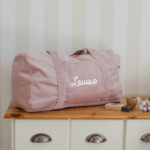 sac-week-end-velours-côtelé-lila-personnalisable