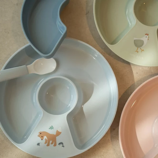 assiette-compartiments-forest-friends-little-dutch
