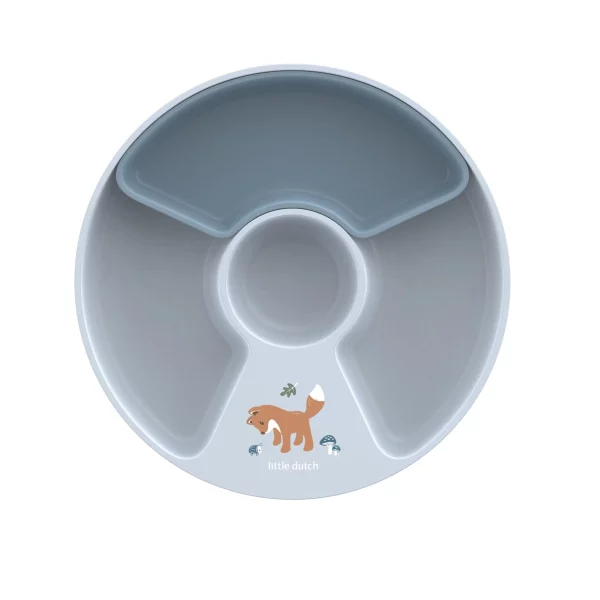assiette-compartiments-forest-friends-little-dutch