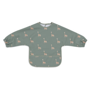 bavoir a manches impermeable jungle jambo jollein