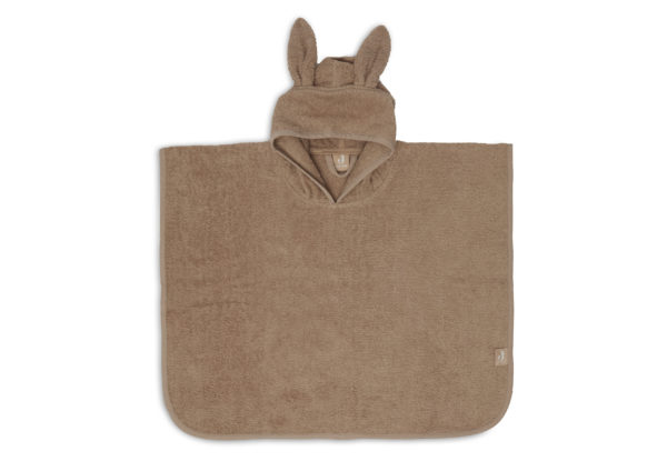 Poncho-de-bain-Éponge-biscuit-jollein