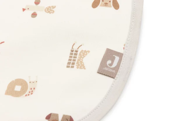 bavoir-jersey-impermeable-animal-friends-jollein
