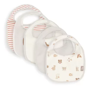 bavoir-jersey-impermeable-animal-friends-jollein