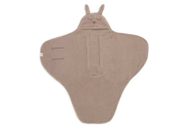 couverture-portefeuille-bunny-cloudy-rib-milky-coffee-jollein