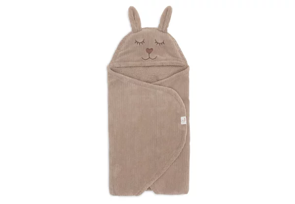 couverture-portefeuille-bunny-cloudy-rib-milky-coffee-jollein