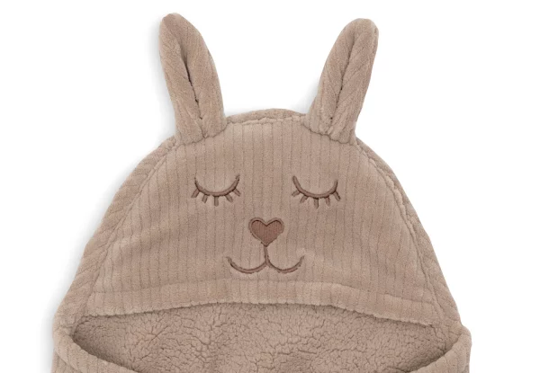 couverture-portefeuille-bunny-cloudy-rib-milky-coffee-jollein
