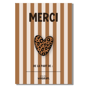 pins-merci-leopard-marron-atelier-wagram