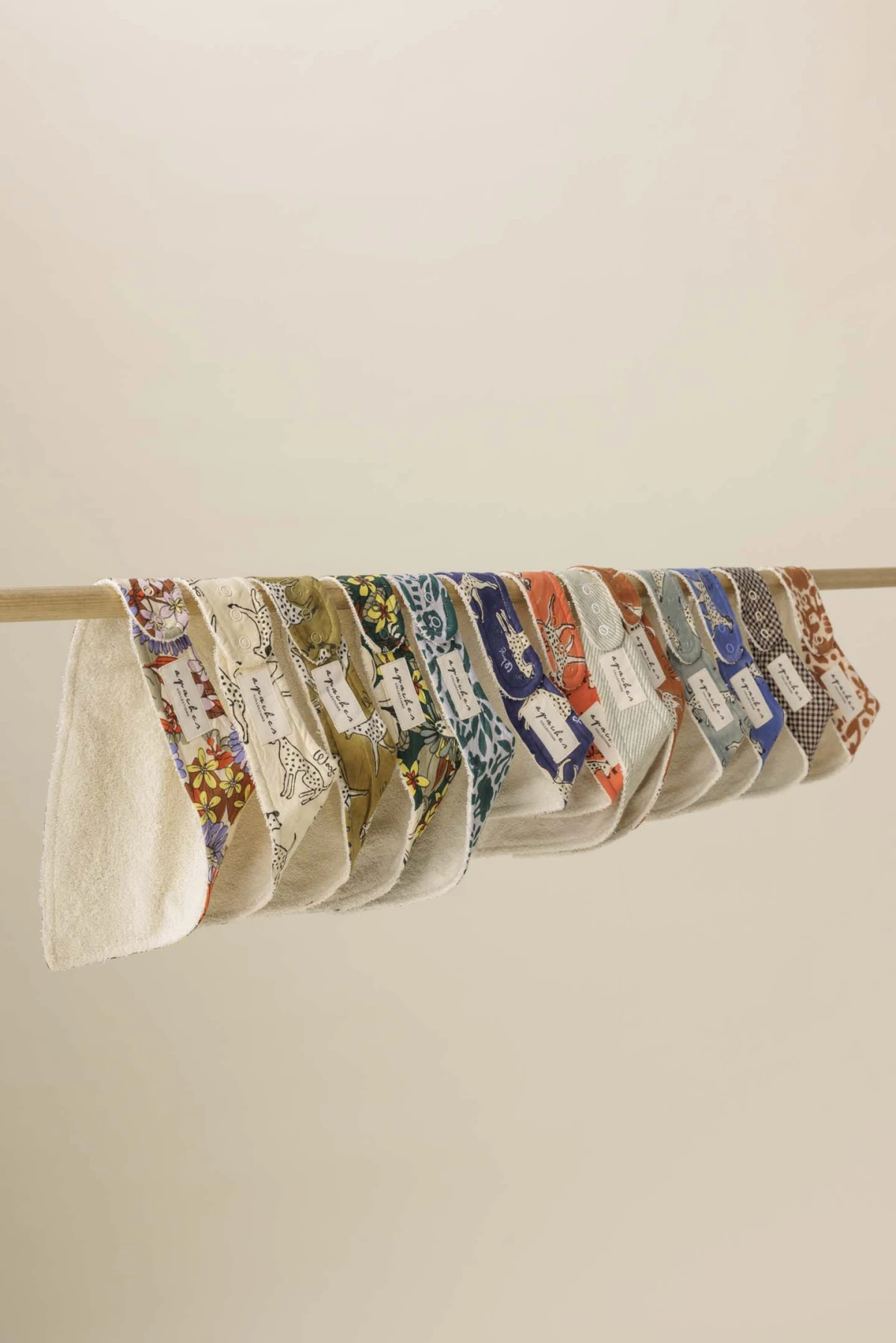 Bavoir Bami Bouquet | Garden – Image 2