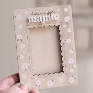 cadre-photo-magnétique-bonne-fête-mamie-paquerettes-les-mignonneries