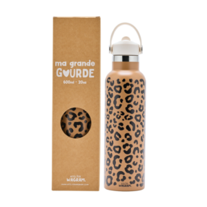 gourde-acier-inoxydable-leopard-marron-atelier-wagram-600-ml