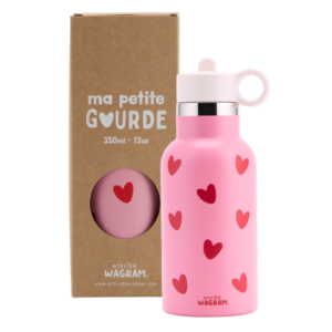 gourde-acier-inoxydable-rose-coeurs-rouge-atelier-wagram-350-ml