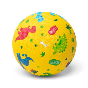 ballon-18-cm-little-l-dinosaures-jaune