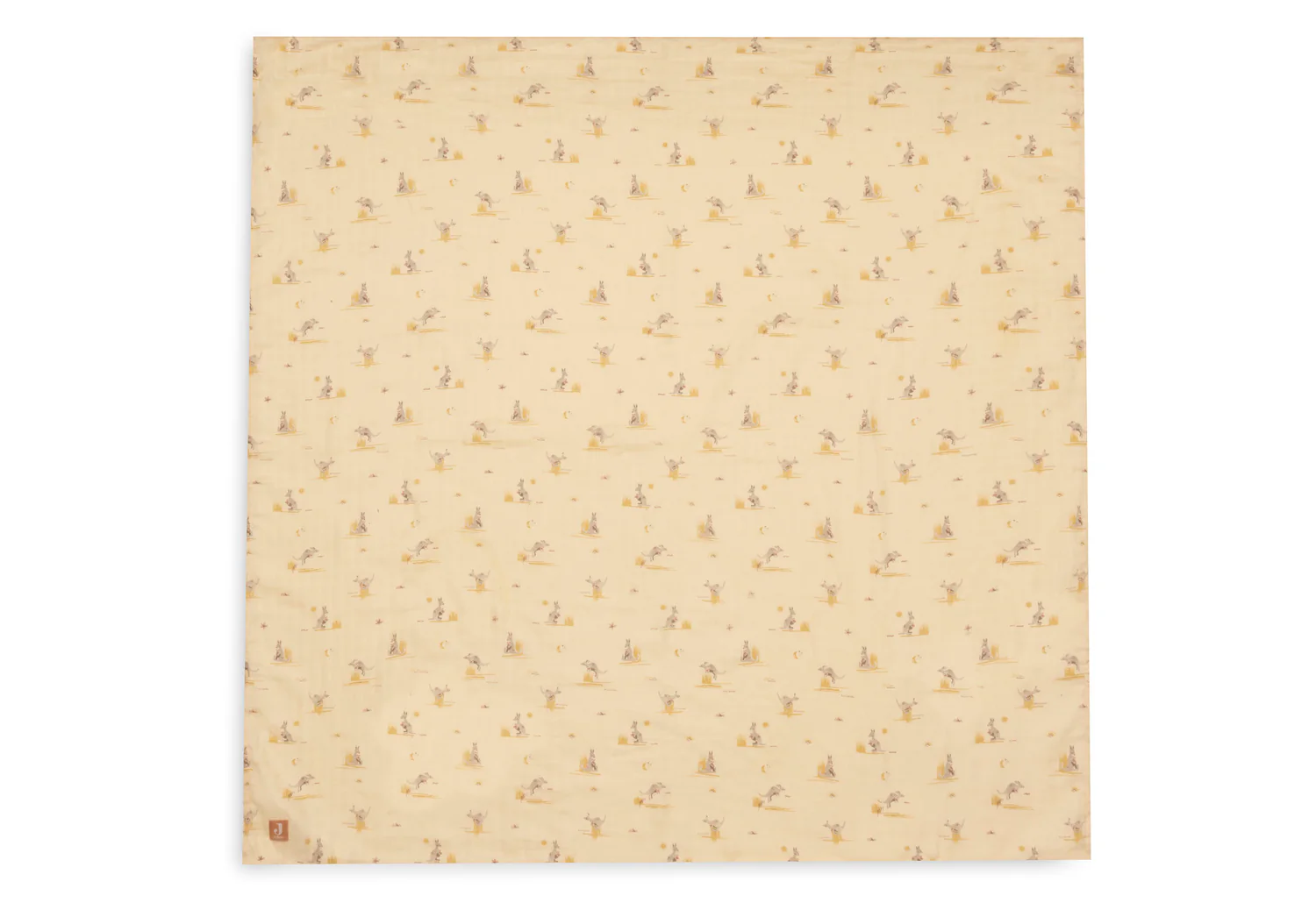 lange-gaze-de-coton-115x115cm-kangaroots-jollein