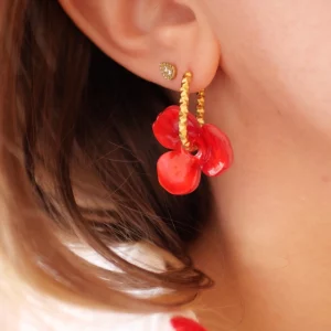Boucles-d-oreilles-isia-Azeria-rouge