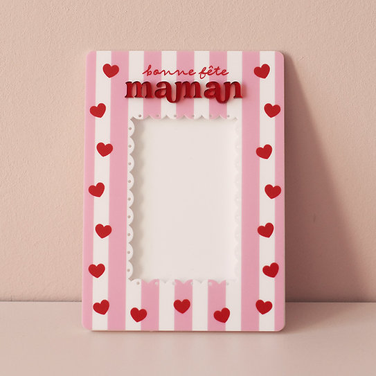cadre-photo-magnétique-bonne-fête-maman-coeurs-les-mignonneries