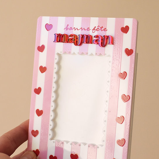 cadre-photo-magnétique-bonne-fête-maman-coeurs-les-mignonneries