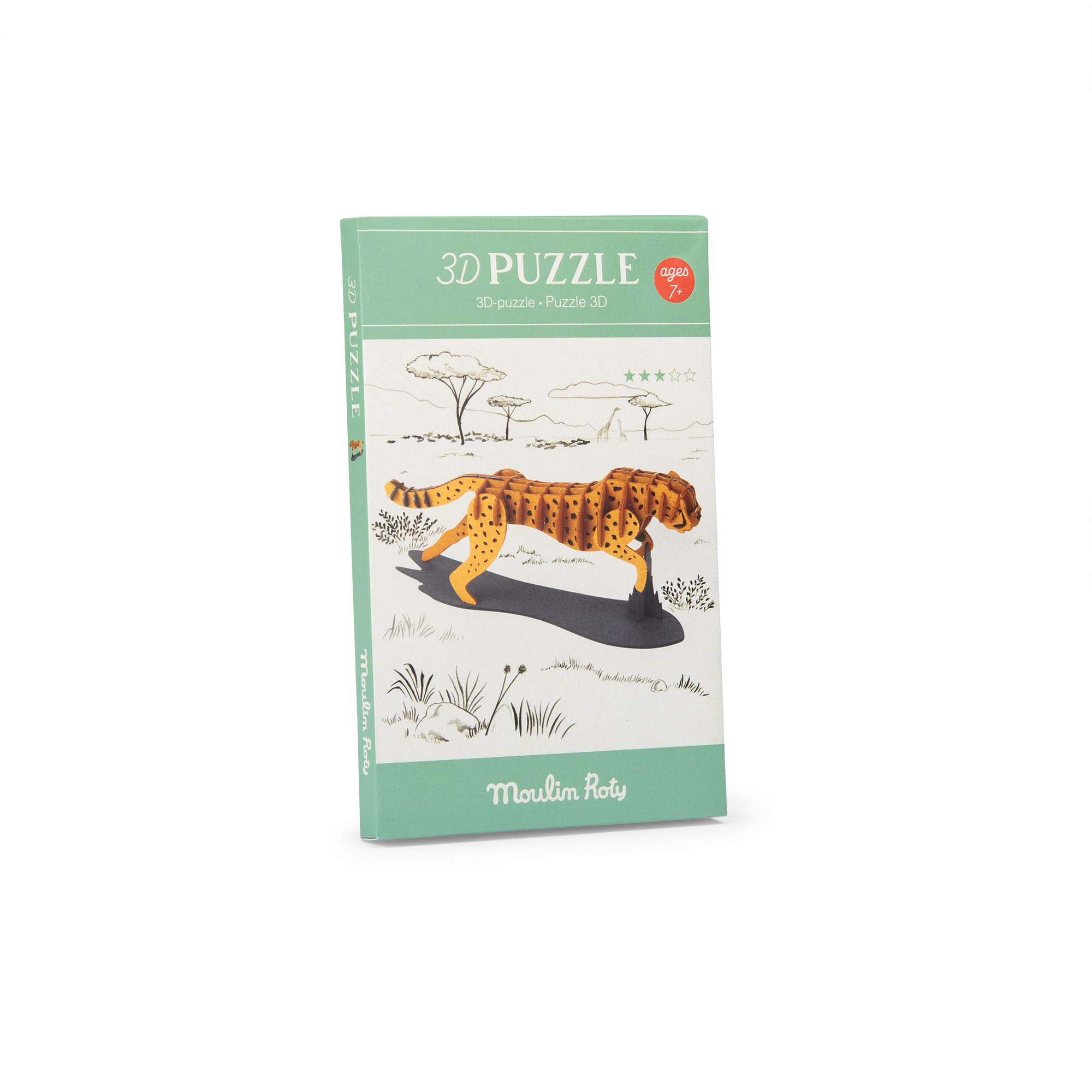Puzzle-3D-guepard-Tout-autour-du-monde-moulin-roty