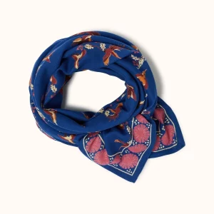 big-foulard-latika-cerisier-solo-el-sol-bleu-cerisier-apaches