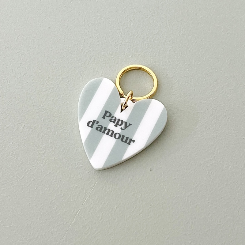 porte-cle-coeur-papy-d-amour-rayures-print-your-love
