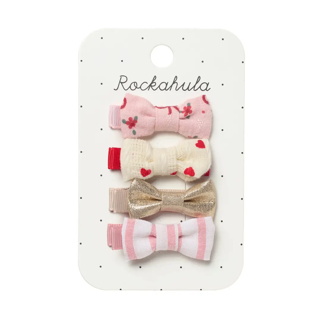 Ensemble-de-mini-barrettes-nœud-mignon-rockahula