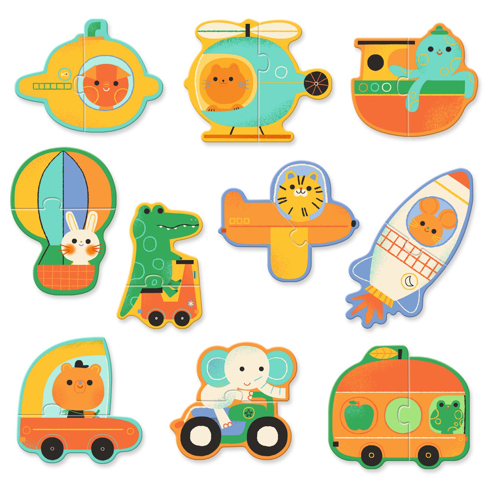 puzzle-duo-vehicules-djeco