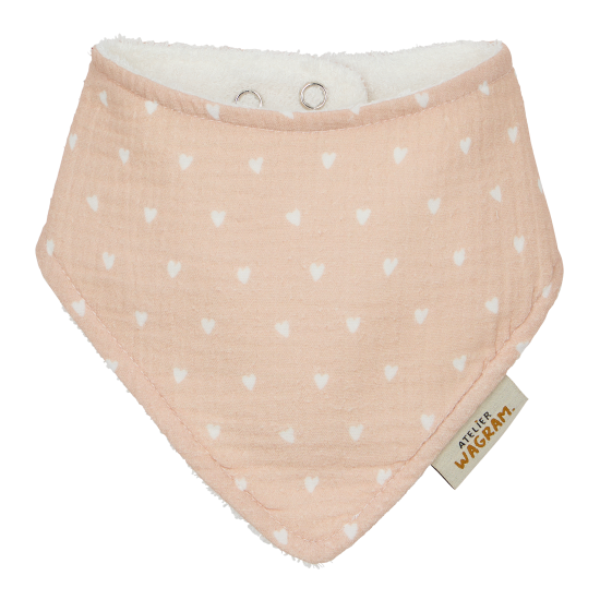 bavoir-bandana-gaze-beige-petits-coeurs-atelier-wagram