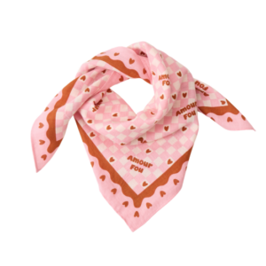 foulard-amour-fou-rose-marron-atelier-wagram