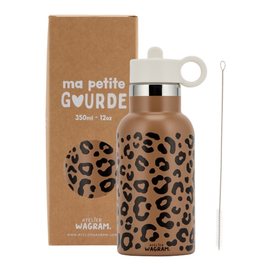 gourde-acier-inoxydable-caramel-leopard-atelier-wagram