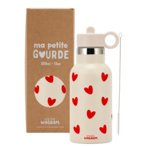 gourde-acier-inoxydable-creme-coeurs-rouges-atelier-wagram