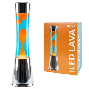 lampe-a-lave-tower-2-0-led-chrome-bleu-et-orange-fisura